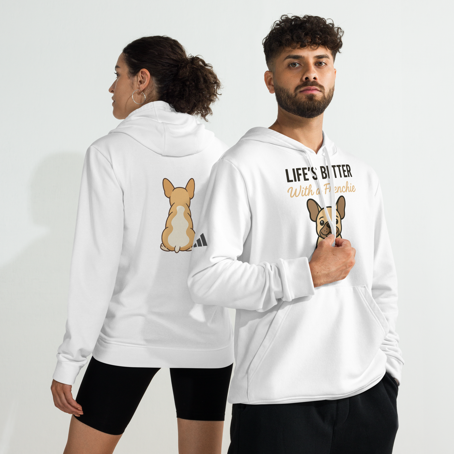 Life's Better Adidas fleece